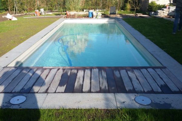Construction piscine lens