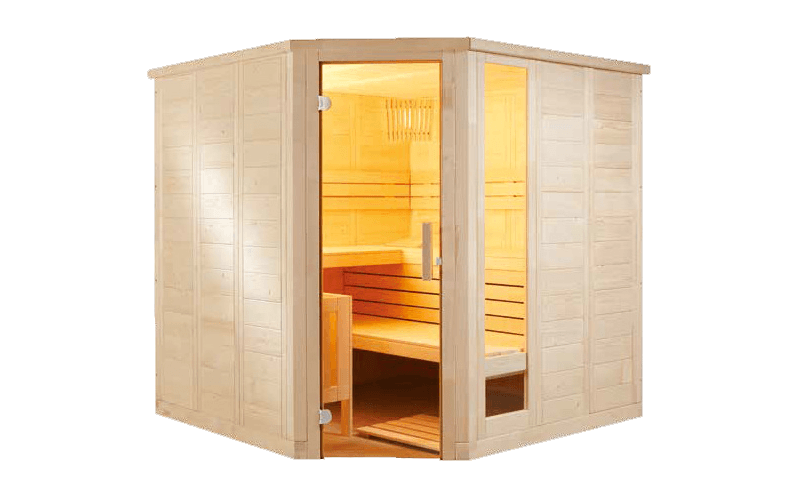 Sauna Komfort Corner Large