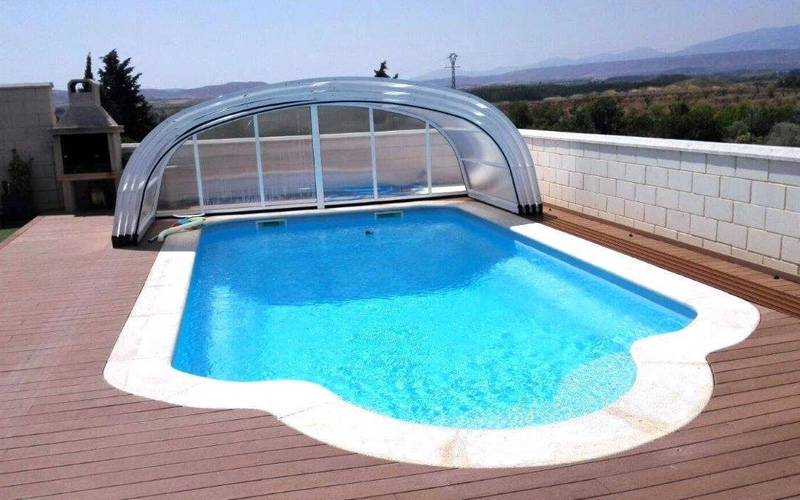 Fabricant d'abri de piscine mi-haut Nord Pas-de-Calais