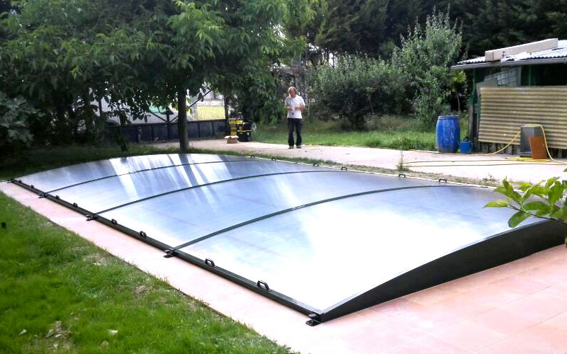 Abri piscine bas fixe Arras Lille Le Touquet