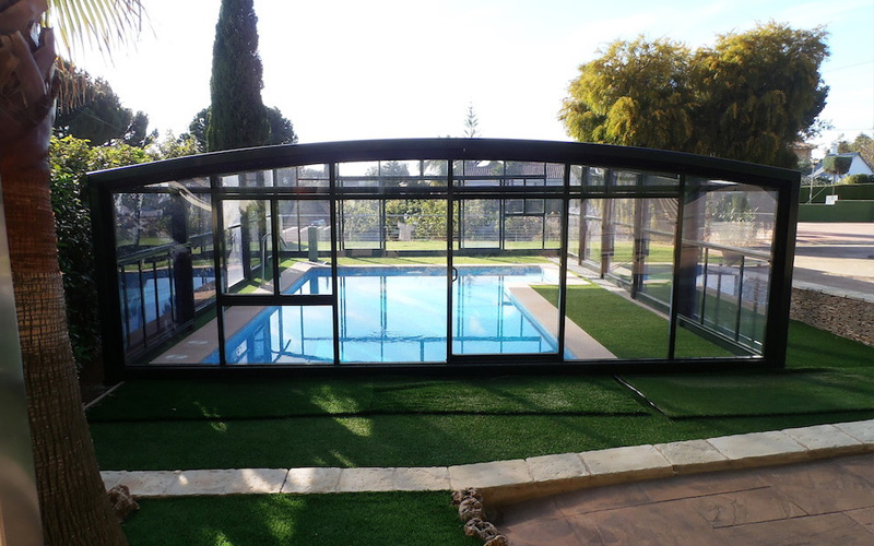 Constructeur abri piscine medium 1m70 Lille Valenciennes Cambrai