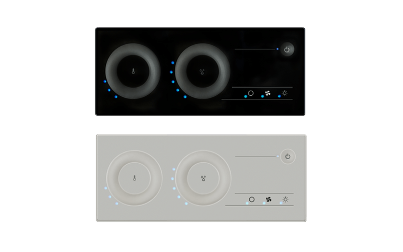 Commande tactile poêle combi pour sauna