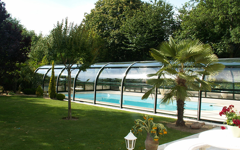 Vente abris de piscine mi-haut Hauts-de-France